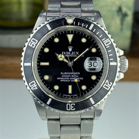 rolex submariner 168000.